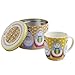 Produktbild Maxwell & Williams PB0500 Mug in a Tin Becher, Kaffeebecher, Tasse, Babushka Babes, 400 ml, in Metalldose als in Geschenkbox, Porzellan, orange
