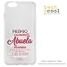 Produktbild LG Q7 Hülle FunnyTech® SchutzHülle Premium Soft Flex TPU Silikon Transparent für LG Q7 l Case, Cover, Handy [Exklusives Design, High Definition Druck] [sehr helle Farben] [Ultra Dünn 1,5mm] [Kratzfest] (Klar) [Premio mejor Abuela fondo transparente]