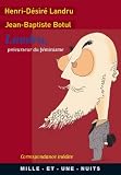 Image de Landru, précurseur du féminisme : Correspondance inédite (La Petite Collection t. 358)