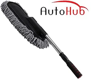 Auto Hub Cleaning Microfiber Telescoping Duster for Car, Office, Home