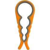 Kavanoz ve Şişe A&ccedil;acağı &ndash; Turuncu Boy Ergonomik, Silikon Kaymaz Kavrama, Kavanoz ve Şişe Kapak