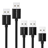 Micro USB Kabel [ 5-Pack ] RAVPower 2A USB Ladekabel...