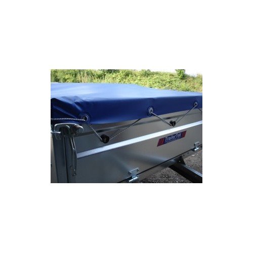 examen Bâche grise pour remorque Taille XL 200 x 120 x 7 cm