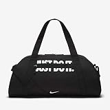 Mochilas Nike Nike W NK Gym Club Bolsa de Gimnasio, Mujer, (Negro/Blanco), 45 cm