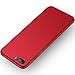 Produktbild Aollop Hülle für iPhone 7 Plus/iPhone 8 Plus,Ultra Dünn Staubschutz,Anti-Kratz Schutzhülle, Federleicht Hülle Bumper Cover Schutztasche Schale Case für iPhone 7 Plus/iPhone 8 Plus(5.5 Zoll-Rot)