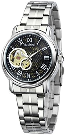 Men's Table/Automatic mechanical watch/Hollowed-out/pierced/Mechanical watch waterproof strip-D