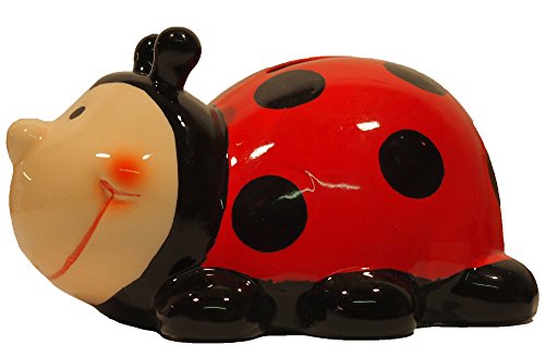 timtina® Sparschwein Marienkäfer Spardose Sparbüchse Glückskäfer - 4