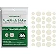 DEKII Acne Pimple Patch - 36 Patches for Large Zit Breakouts, Hydrocolloid Bandages for Acne Skin, Tea Tree and Calendula Oil Spot Treatment for Face, Chin or Body.