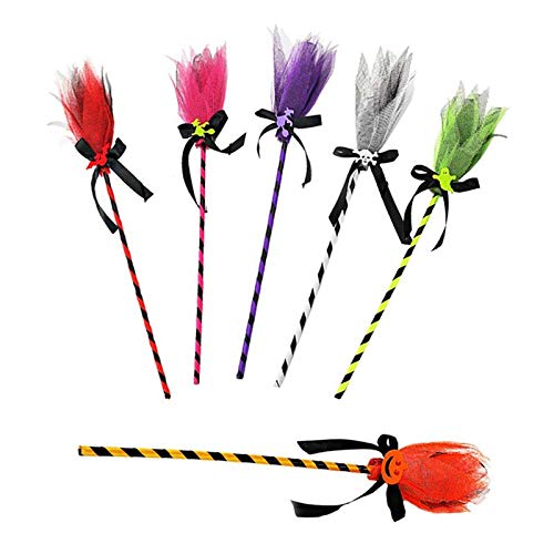 Mini Escoba Bruja Tul-Arma Juguete