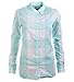 Produktbild Tommy Hilfiger Damen Bluse Business Hemd Damenbluse mint karo Größe M