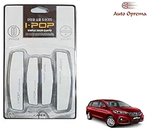 Auto Oprema I-pop Simple White Car Door Scratch Guard Protector (Set of 4)