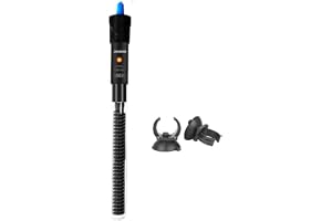 JULIAQUA Klassisk akvarievärmare för fisk- och sköldpaddsbehållare 25W 50W 100W 200W 300W (Y1-300W)