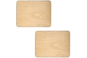 Zita's Creative 2X Korbboden eckig, 22x29cm für 3mm Peddigrohr - Flechten, Korbflechten, Schilf Set, Peddigrohr, Flechtmaterial, Flechtset, Rattan