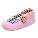 Produktbild Linlink Baby Weicher Lauflernschuhe Krabbelschuhe Babyhausschuhe mit Wildledersohlen. Lauflernschuhe Junge Mädchen Kleinkind 0-6 Monate 6-12 Monate 12-18 Monate 18-24 Monate