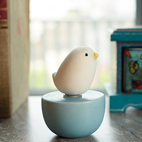 eCraftIndia Ceramic Bird Shape Oil Diffuser for Car Dashboard and Multipurpose Use (Includes Free Oil) RS.399 (69.00% Off) - Amazon