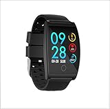 Haisen Van Smart Armbänder wasserdichtes Armband Blutdruck Blut-Sauerstoff-Herzfrequenz-Sport,Black