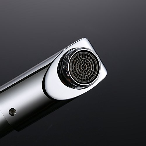Homelody Chrom Wasserhahn Küche Spültischarmatur Küchenarmatur Armatur Spüle Mischbatterie Waschbeckenarmatur - 6