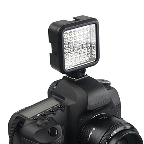 Vococal   W36-LED Photographie Fill Lumi  re pour Canon Nikon Olympus Pentax DSLR Cam  scope LED Dimmable Lumi  re Ultra-Bright