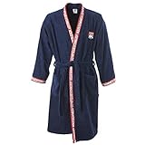 Olympique Lyonnais Peignoir Rouge et Bleu (S)