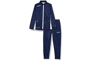 uhlsport ESSENTIAL Classic Trainingsanzug für Herren, Jugendliche & Kinder, klassischer Sport-Anzug, Jogging-Anzug, Jogging-Hose & Jacke, Tracksuit
