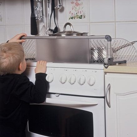 Safetots Dual Purpose Top Stove Guard