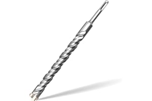 FIMIBUKE SDS Plus Wiertło 22 mm x 250 mm, profesjonalne wiertło do betonu idealne do wiercenia w betonie, kamieniu naturalnym, murach z cegły