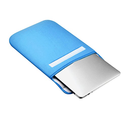 Notebooktasche Sleeve Hülle Vertikalen Tasche für Macbook Air Lenovo 12 Zoll Notebook – Himmelblau - 5