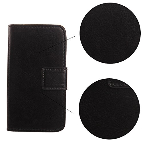 Prevoa        Oukitel K10000 Funda - Flip PU Protictive Carcasa Funda Case para Oukitel K10000 - 5 5 Pantalla Smartphone - Negro -