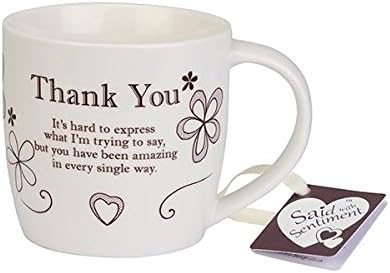 Said With Sentiment 7143 Thank You Mug