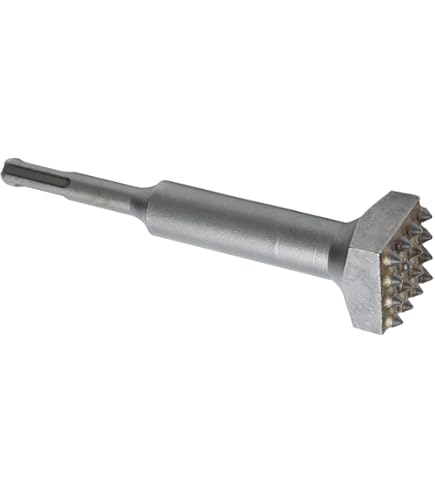 Scalpello Sds Plus Pietra Scalpello SDS Plus Per Pietra E Calcestruzzo - Testa Quadrata, 16 Denti, 15cm, Professionale Trapano Demolitore
