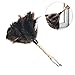 Produktbild QYWL Ostrich Feather Duster, Premium-Qualität echte, Dicke weiche Federn, Zieht Staubpartikel, Langlebige ergonomische Holzgriff, Einfache effiziente Abstaubung, Größe (12 Zoll)