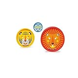 Kid O: ANIMAL BEAD TILTS 5x5x1,25cm, asstd, styles, in display, 3+ (5010382)
