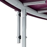 Ultrasport Gartentrampolin Jumper, Trampolin Komplettset inklusive Sprungmatte, Sicherheitsnetz, gepolsterten Netzpfosten und Randabdeckung - 6