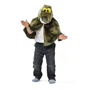 Kids – Disfraz de cocodrilo para niño, talla 3-6 años