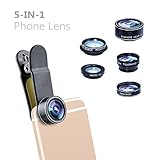 Kamera Objektiv, Hizek 5 in 1 Objektiv Set Smartphone...