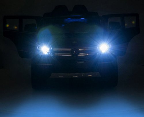 Mercedes-Benz SUV GL450 GL 450 Jeep 12V Kinderauto Kinderfahrzeug Kinder Elektroauto (Weiss)