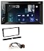 Produktbild caraudio24 Pioneer AVH-A3100DAB Bluetooth DAB CD DVD MP3 2DIN Autoradio für Toyota Hilux (ab 2011)