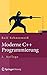 Moderne C++ Programmierung: Klassen, Templates, Design Patterns (Xpert.press) by 