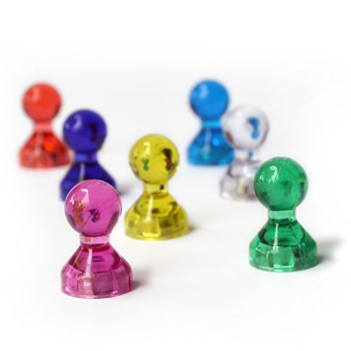 Office Tree Chinchetas magn ticas - 30 conos magn ticos de neodimio en
7 colores - Calidad premium - Elemento destacado decorativo con una
gran fuerza de adhesi n a pizarras blancas magn ticas muros frigor
ficos y superficies de metal