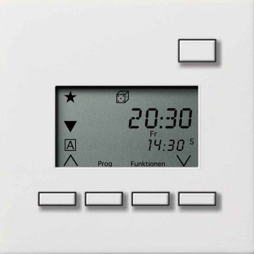 Preisvergleich Produktbild Gira 1308112 Aufsatz Jalousie 2 Flächenschalter, reinweiß