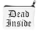 Produktbild Dead Inside Artwork Black Reißverschluss-Geldbörse Brieftasche Geldbörse