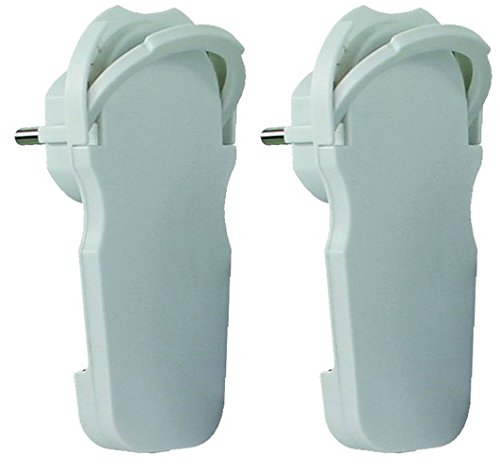 Doble pack. 2 pieza extra plano ángulo conector color blanco. passen trasero sus muebles. webaso bajo de Pack WSP de 2 x 13  182601.