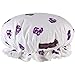 Ragged Rose Floral Shower Hat, Purple Petal