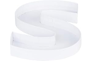 WENPACK 20.8cm Paper Mache Cardboard Letter Fillable Shaped Candy Chocolate Sweet Box Container Birthday Treat(S)