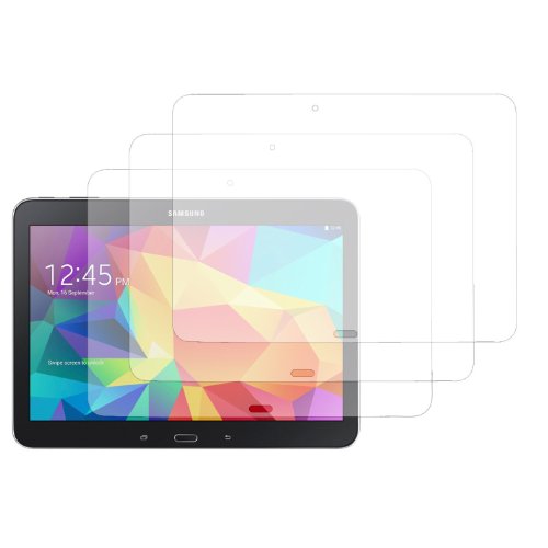 3 x EnGive Displayschutzfolie Samsung Galaxy Tab 4 10.1 Schutzfolie Folie Displayschutz (Tab 4 10.1, 3 Stück)