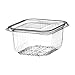 Produktbild Deli Supplies Klarsichtdose mit Verschluss für Salate, Nudelsalat, Meeresfrüchtesalat, 375ml, 50 Stück
