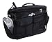 BTR Baby Changing Bag With Changing Mat & Bottle Holder - Includes Attachments For Prams / Strollers / Buggies. Black
