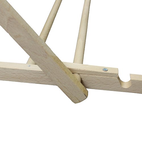 JVL Wäschetrockner, klappbar, aus Holz - 4