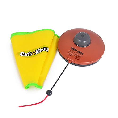 Preisvergleich Produktbild ForceSthrength Großes lustiges Katzenspielzeug des Drehtellerhaustieres elektrisches Drehteller-Haustier-wechselwirkende Spielwaren