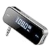 Produktbild Topop Wireless FM Transmitter Auto Audio Radioempfänger KFZ mit LCD-Display für iPhone, Samsung, HTC, MP3, MP4 und meisten Geräte mit 3,5mm Audio Jack